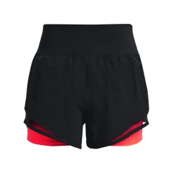 Online Run Everywhere Shorts Women - Black, Neon Red Running Clothing|Shorts