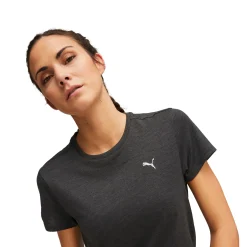 Discount Run Favorite Heather Running Shirt Women - Dark Grey Running Clothing