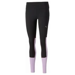 Cheap Run Favorite Regular Rise Long Tight Women - Black, Violet Pants