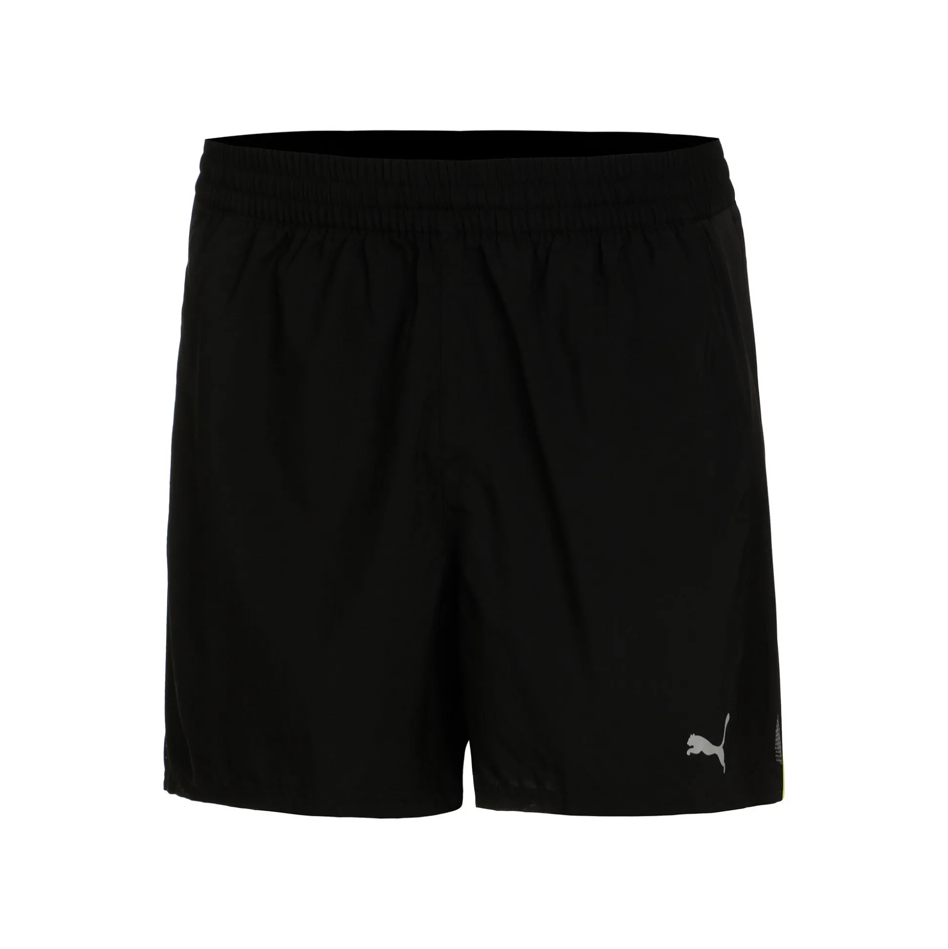 Cheap Run Favorite Velocity 5in Running Shorts Men - Black, Neon Green Running Clothing