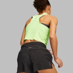 Discount Run Ultraspun Crop Tank Top Women - Running Clothing|Tops