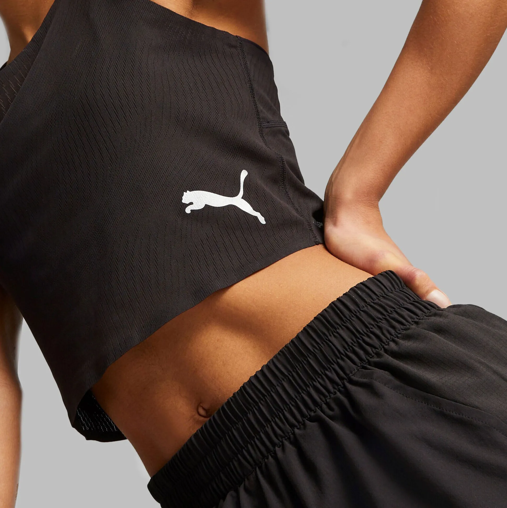 Outlet Run Ultraspun Crop Tank Top Women - Running Clothing|Tops