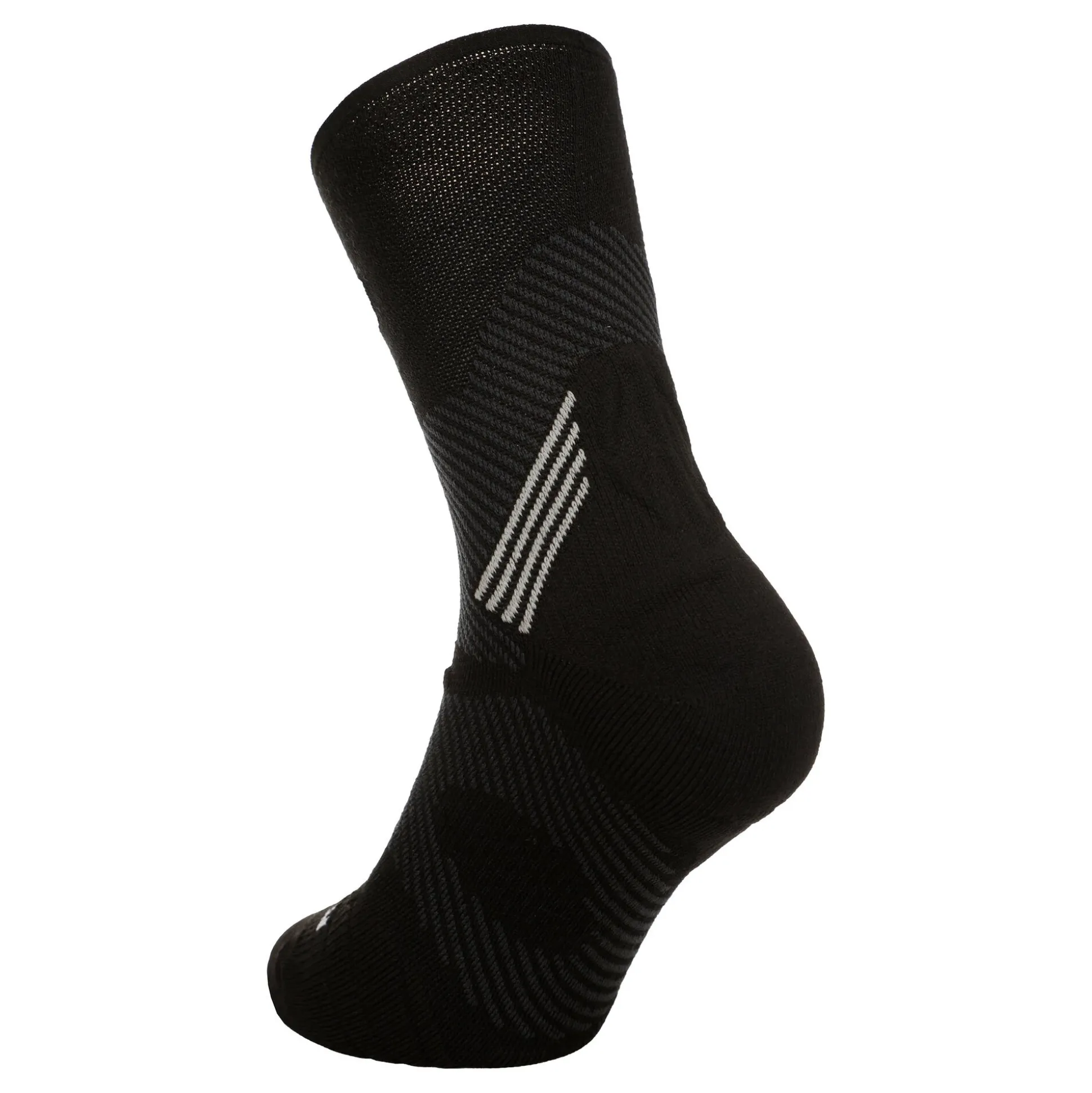 Store Run Winter One Running Socks Men - Black, White Running Clothing
