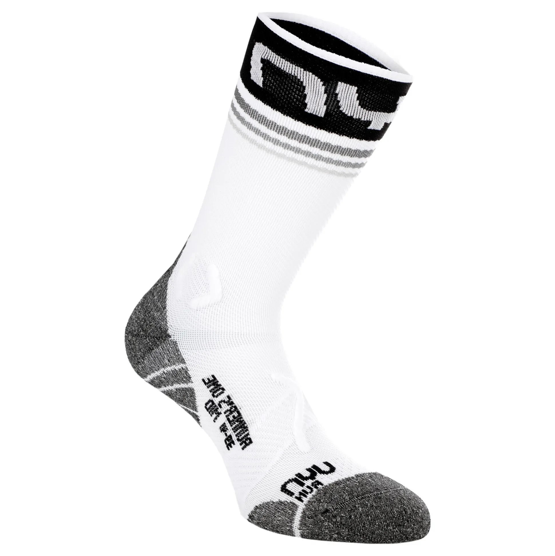 Shop Runner's One Running Socks Men - White, Black Running Clothing