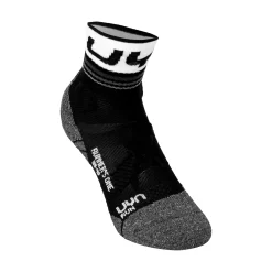 Cheap Runner's One Short Running Socks Women - Black, White Running Clothing