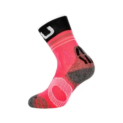 New Runner's One Short Running Socks Women - Pink, Black Running Clothing