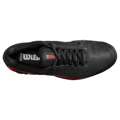 New Rush Pro 4.0 Clash Clay Court Shoe Men - Black, Red Clay Court Shoes