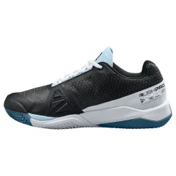Clearance Rush Pro 4.0 Clay Court Shoe Women - Black, Blue Clay Court Shoes