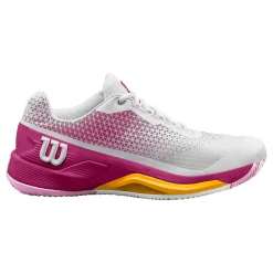 Sale Rush Pro 4.0 Clay Court Shoe Women - Pink, Yellow Clay Court Shoes