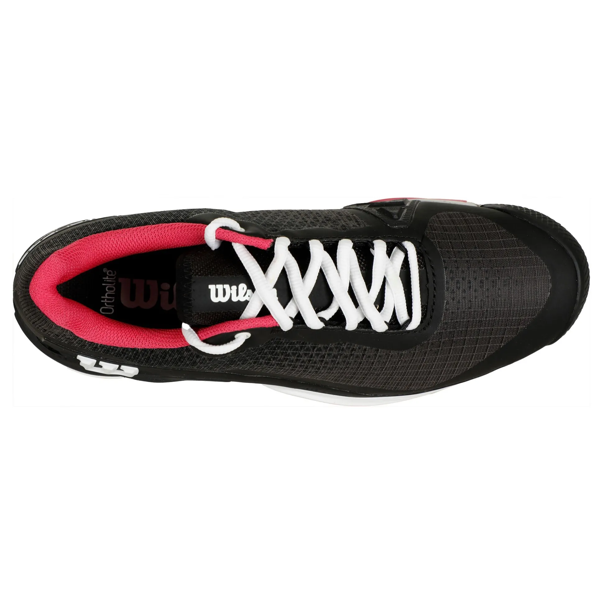 Clearance Rush Pro 4.0 CLY Clay Court Shoe Women - Black, White Clay Court Shoes