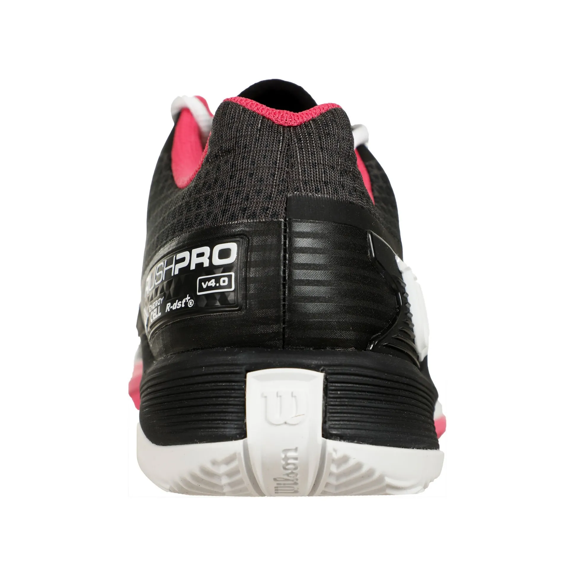 Clearance Rush Pro 4.0 CLY Clay Court Shoe Women - Black, White Clay Court Shoes