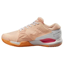 Hot Rush Pro ACE CLY Clay Court Shoe Women - Apricot, White Clay Court Shoes