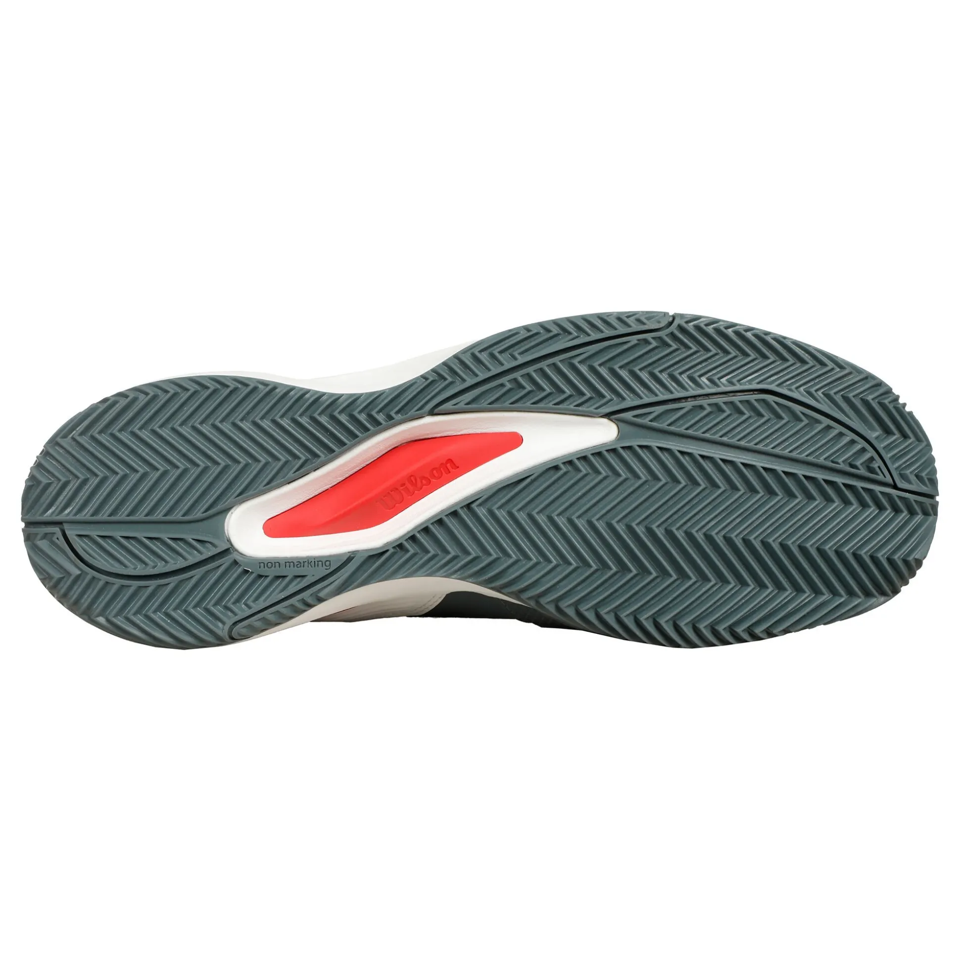 New Rush Pro Ace Quiet Please Clay Court Shoe Men - Grey, Orange Clay Court Shoes