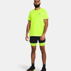 Discount Rush Seamless Wordmark T-Shirt Men - Neon Yellow Shirts