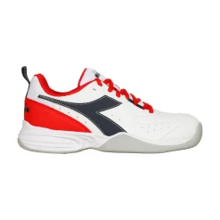 Clearance S. Challenge 5 SL Carpet Shoe Kids - White, Red Carpet Shoes