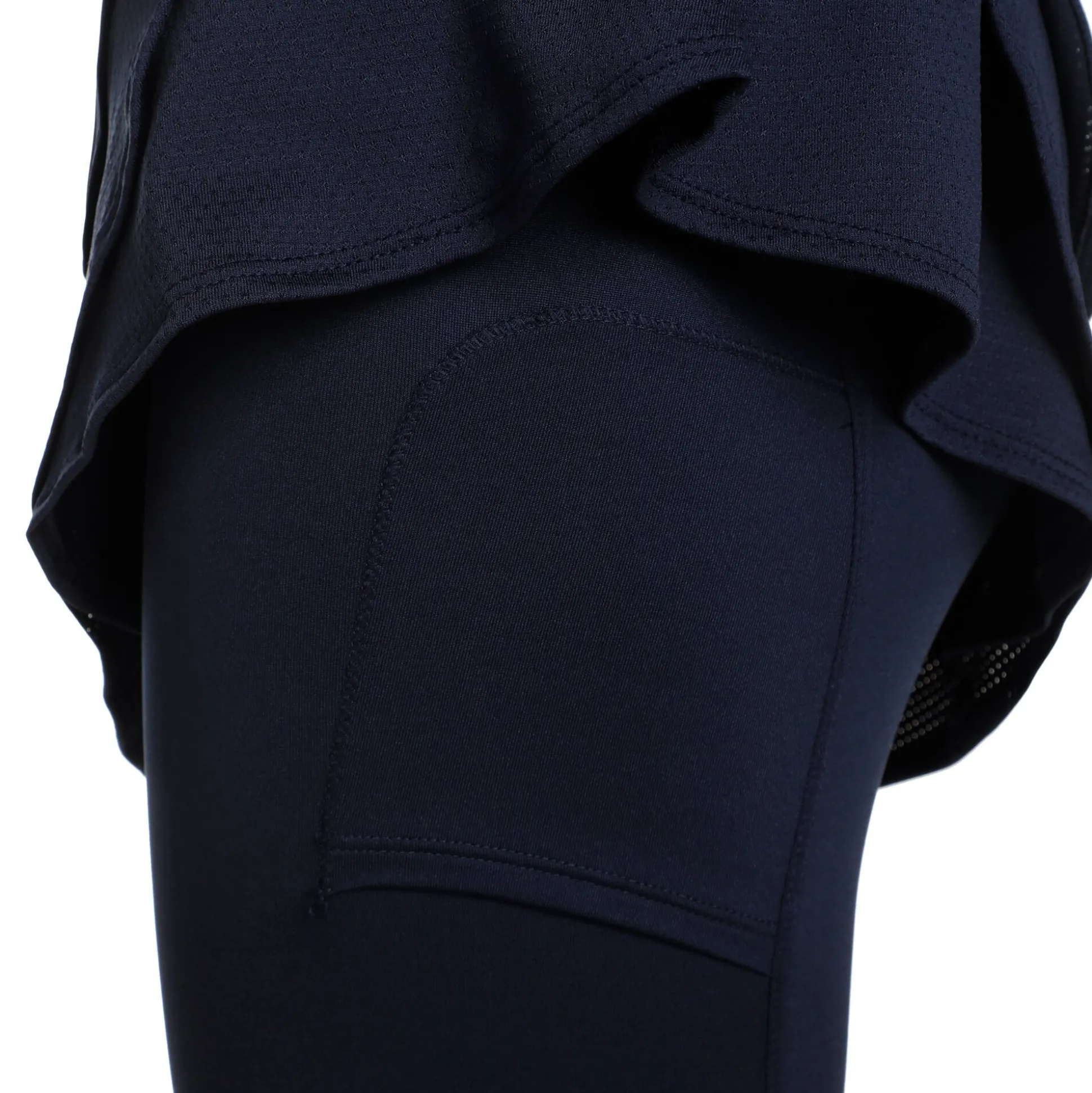 Fashion Scallop Scapri Women - Dark Blue Pants|Skirts