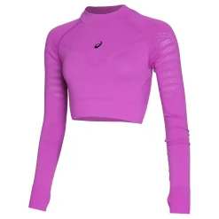 Outlet Seamless Crop Top Long Sleeve Women - Shirts