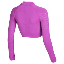 Outlet Seamless Crop Top Long Sleeve Women - Shirts