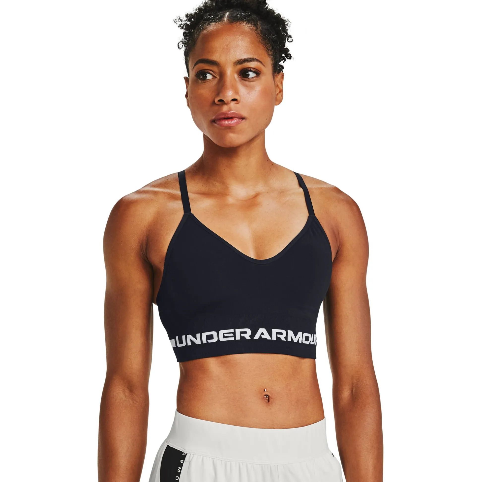 Discount Seamless Low Long Sports Bras Women - Black, Lightgrey Sports Bras|Underwear
