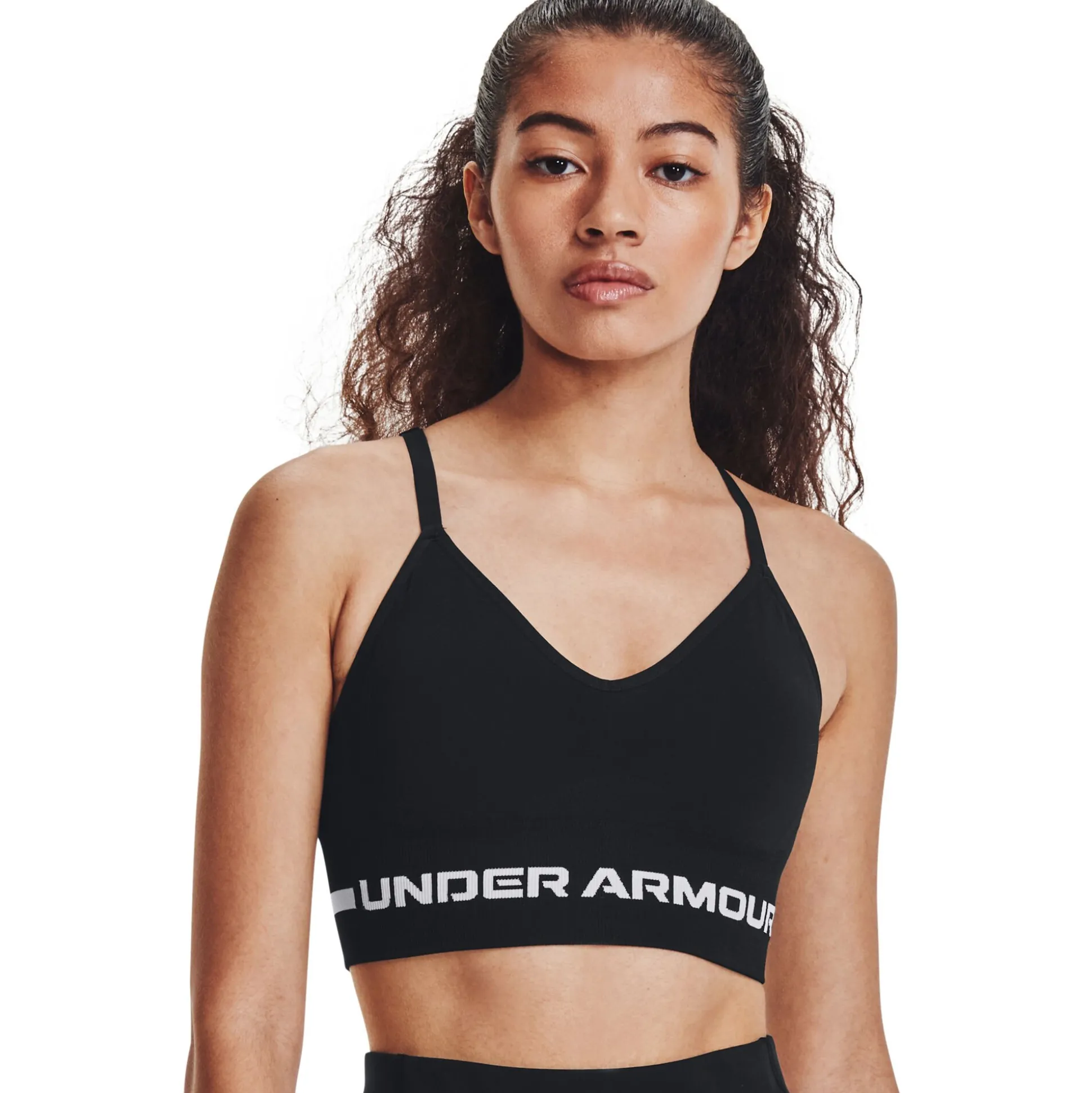 Discount Seamless Low Long Sports Bras Women - Black, Lightgrey Sports Bras|Underwear