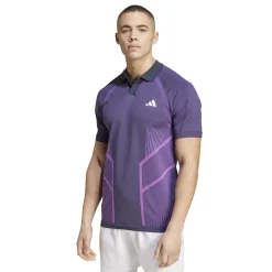 New Seamless Pro Polo Men - Violet, Berry Shirts