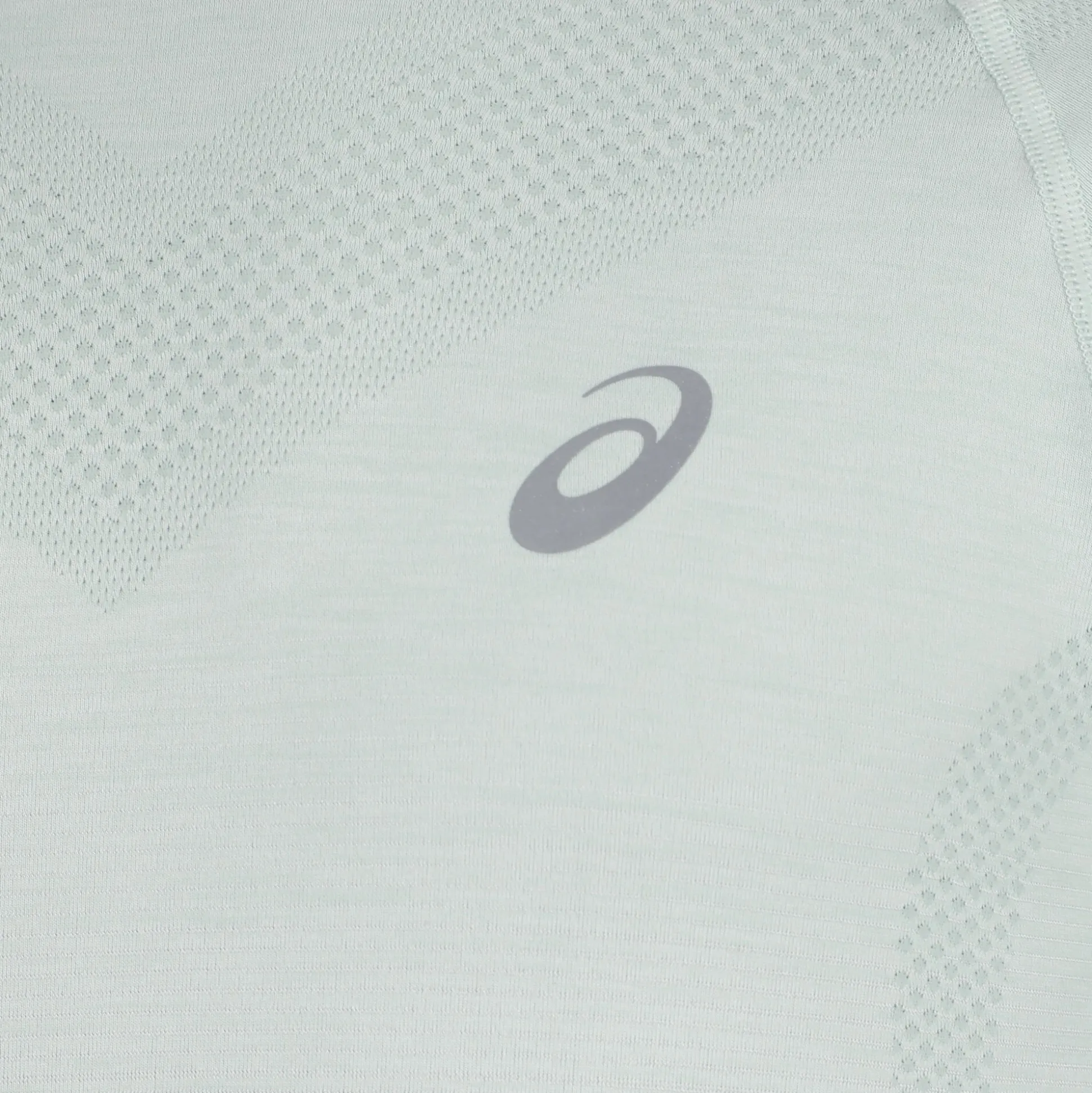 Clearance Seamless Running Shirt Men - Sage, Cream Running Clothing