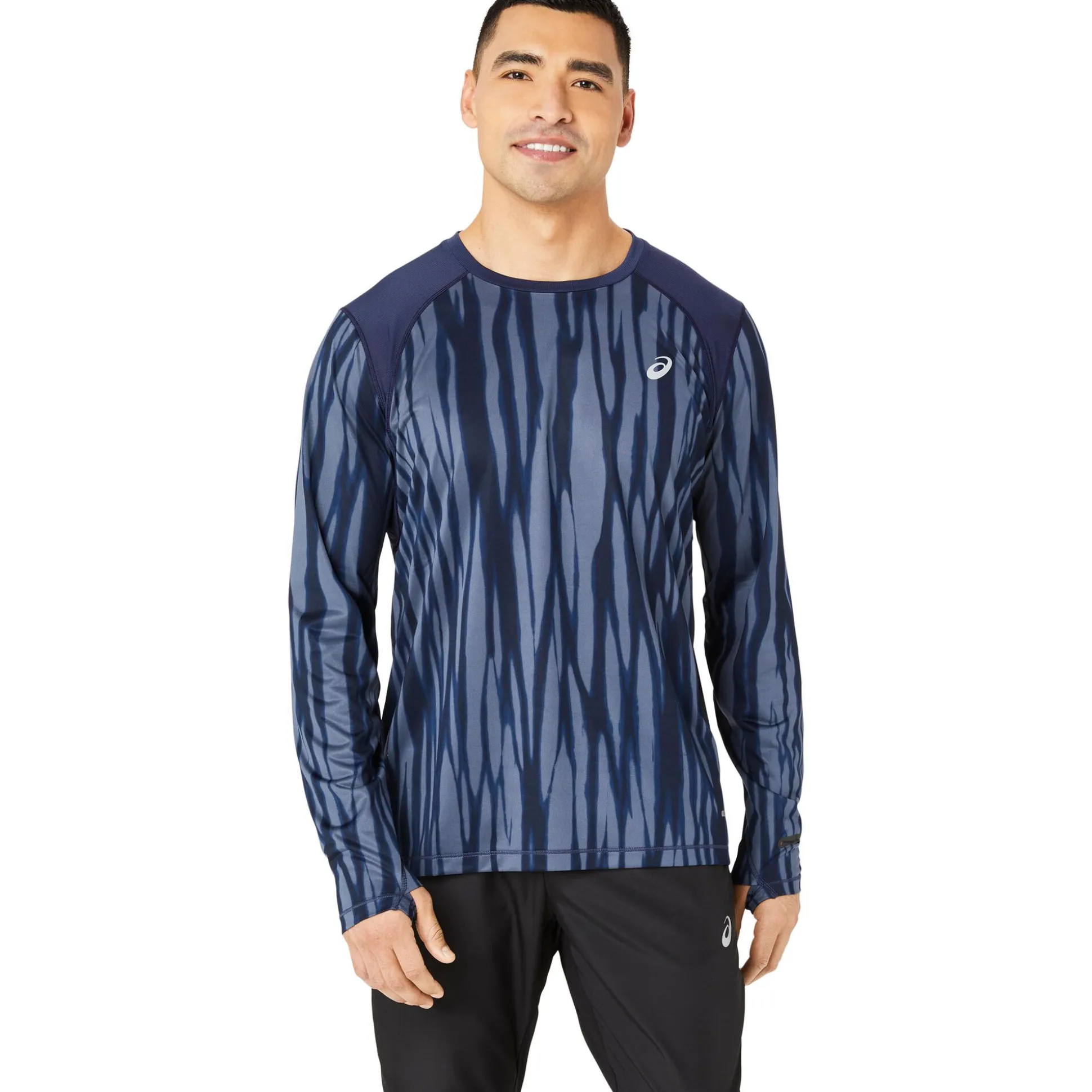 Discount Seamless Running Shirt Men - Dark Blue Running Clothing