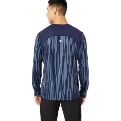 Discount Seamless Running Shirt Men - Dark Blue Running Clothing