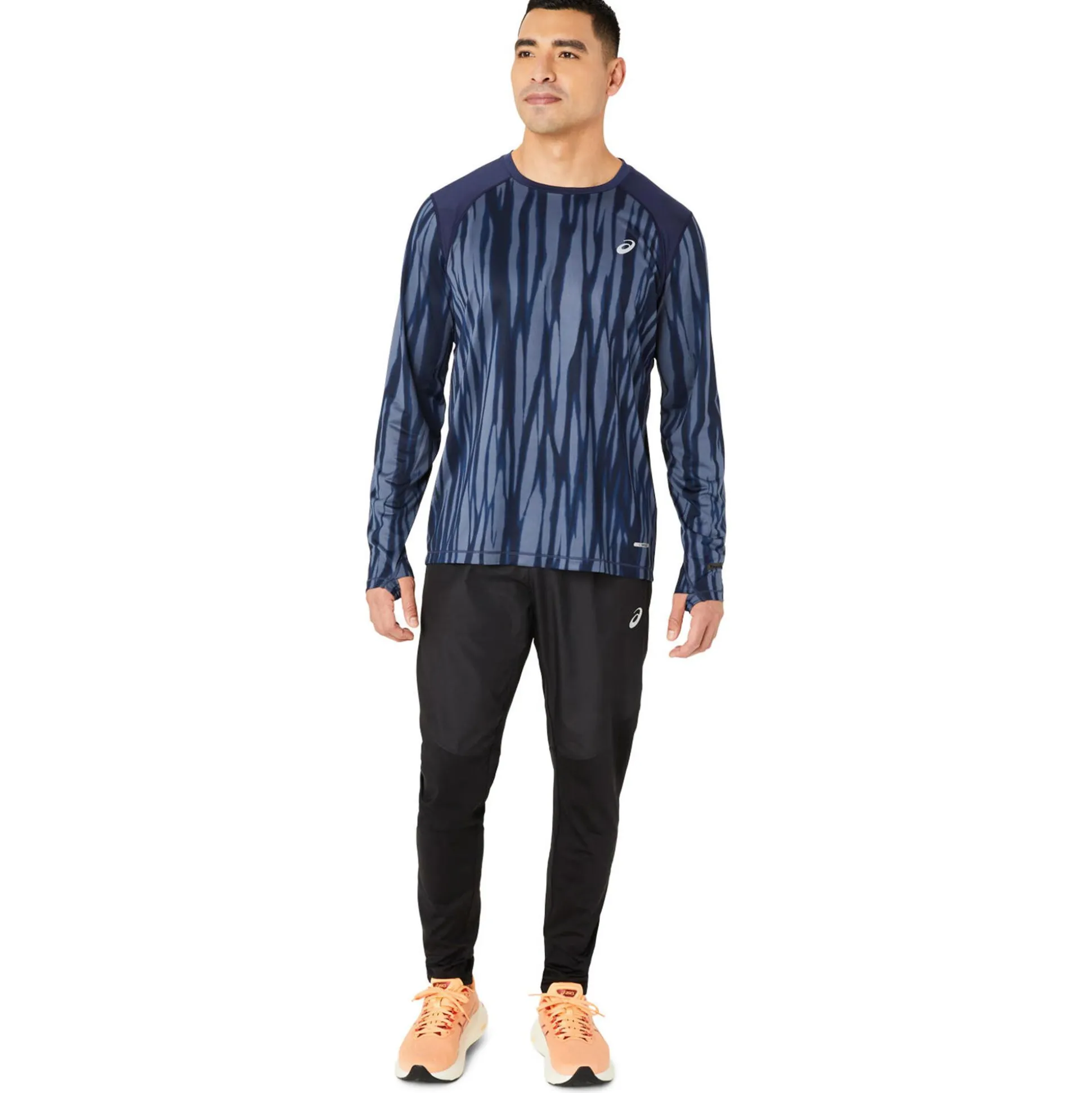 Discount Seamless Running Shirt Men - Dark Blue Running Clothing