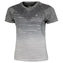 Fashion Seamless Running Shirt Women - White, Grey Running Clothing