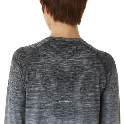 Sale Seamless Running Top Women - White, Grey Running Clothing