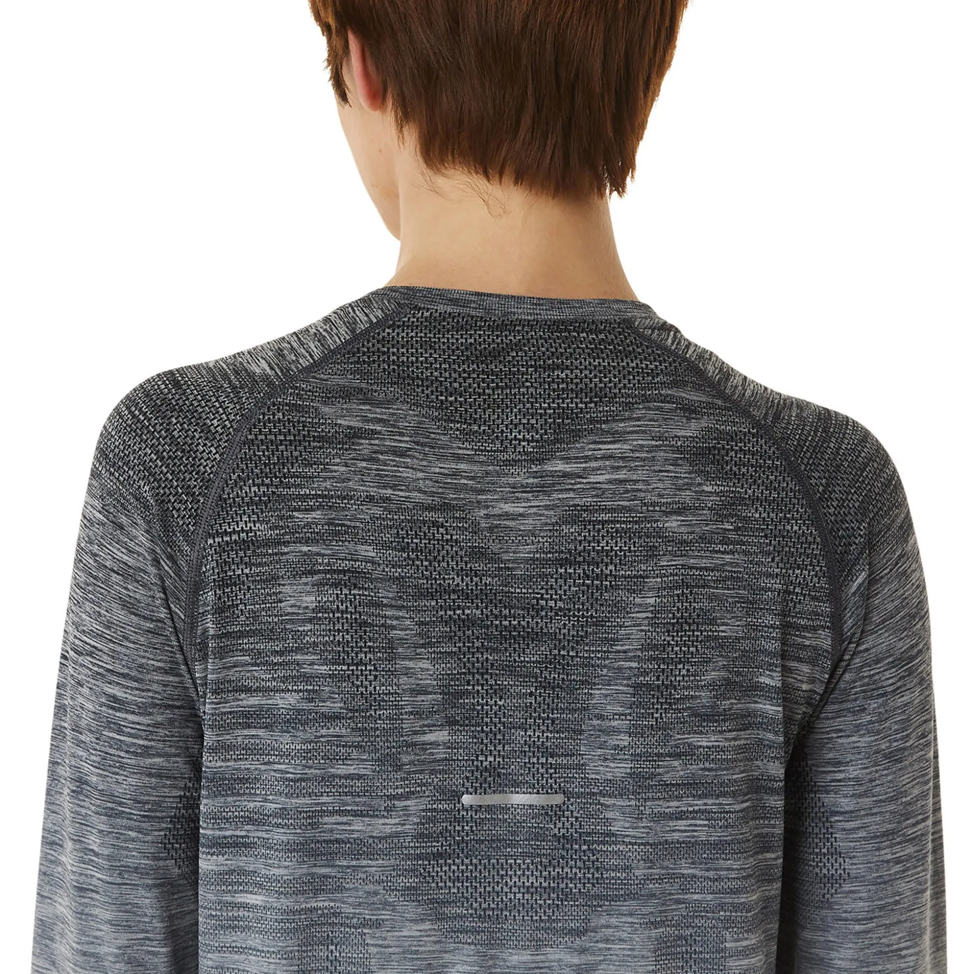 Sale Seamless Running Top Women - White, Grey Running Clothing