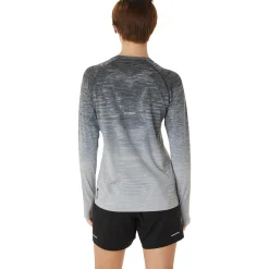Sale Seamless Running Top Women - White, Grey Running Clothing
