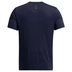 Shop Seamless Stride Running Shirt Men - Dark Blue Running Clothing