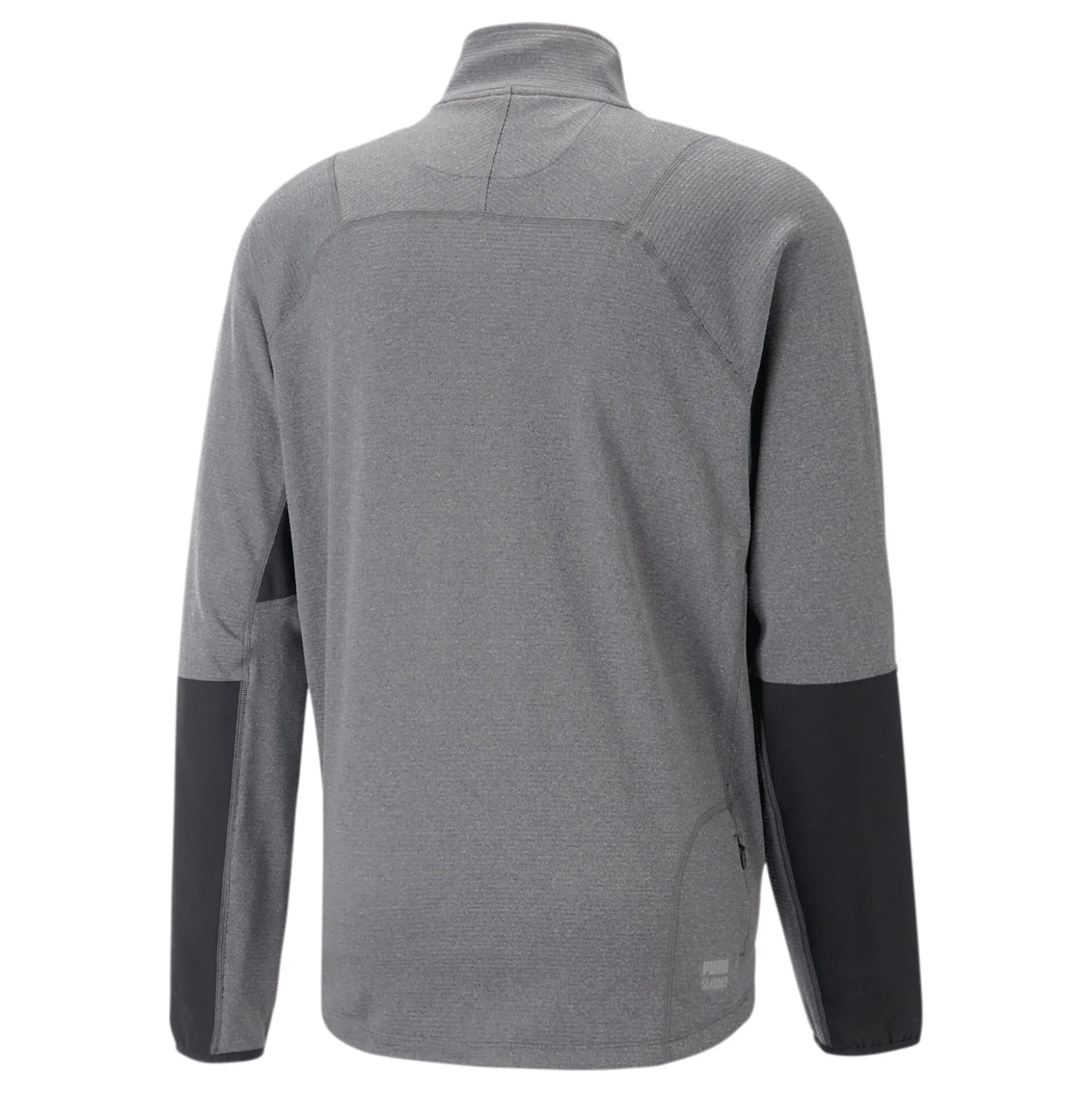 Shop Seasons Raincell Half-Zip Running Top Men - Grey, Black Running Clothing