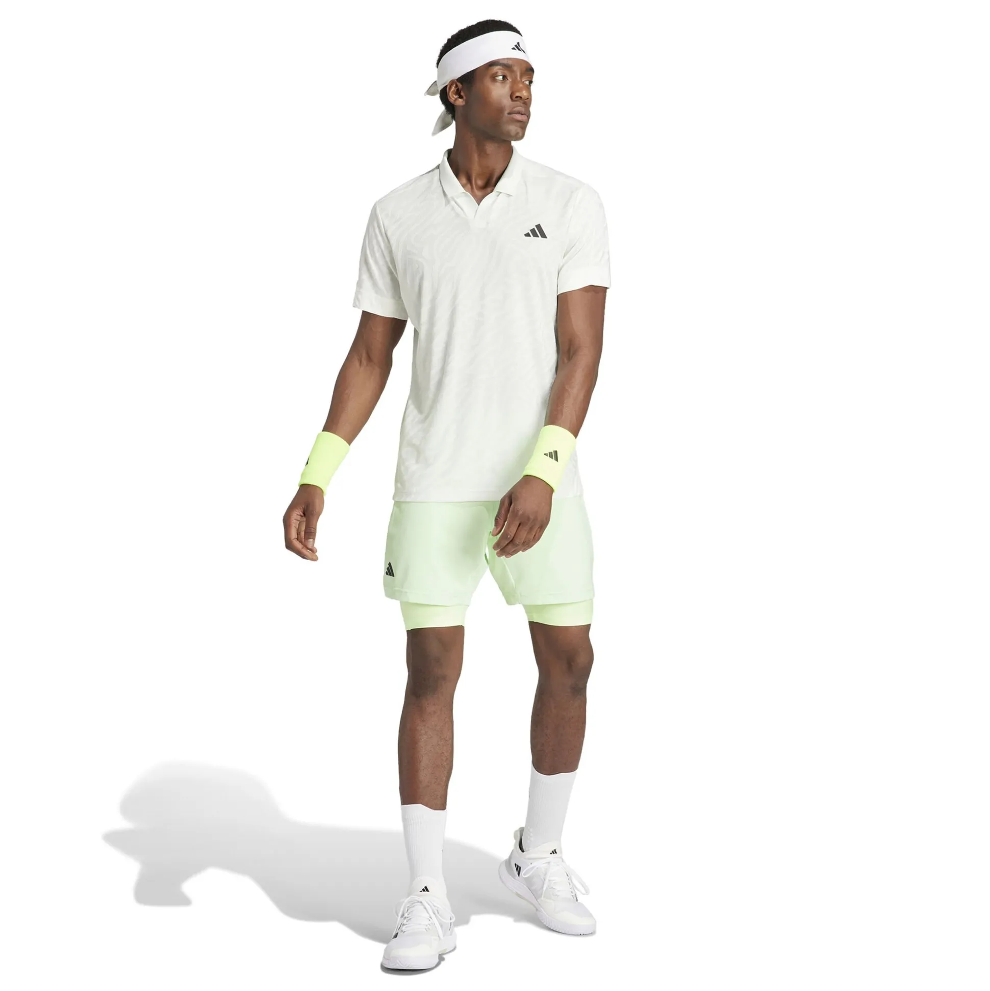 Discount Set With Tight Shorts Men - Light Green Shorts