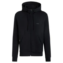 Online Shaggy Zip Hoodie Men - Dark Blue Jackets|Shirts