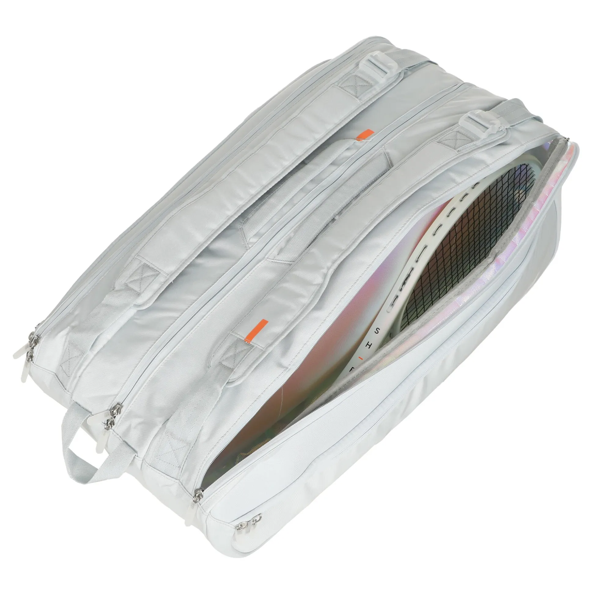 Online Shift Super Tour Racket Bag 15 Pack - White Racket Bags