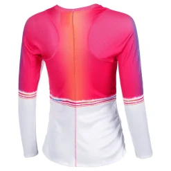 Hot Shockin Radiance Long Sleeve Women - White, Multicoloured Shirts