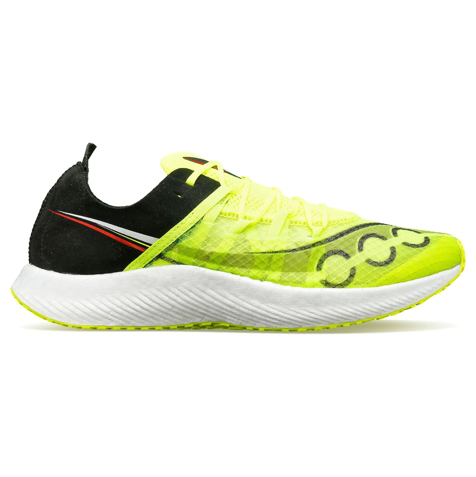 Discount Sinister Competition Running Shoe Men - Neon Yellow, Black Running Shoes
