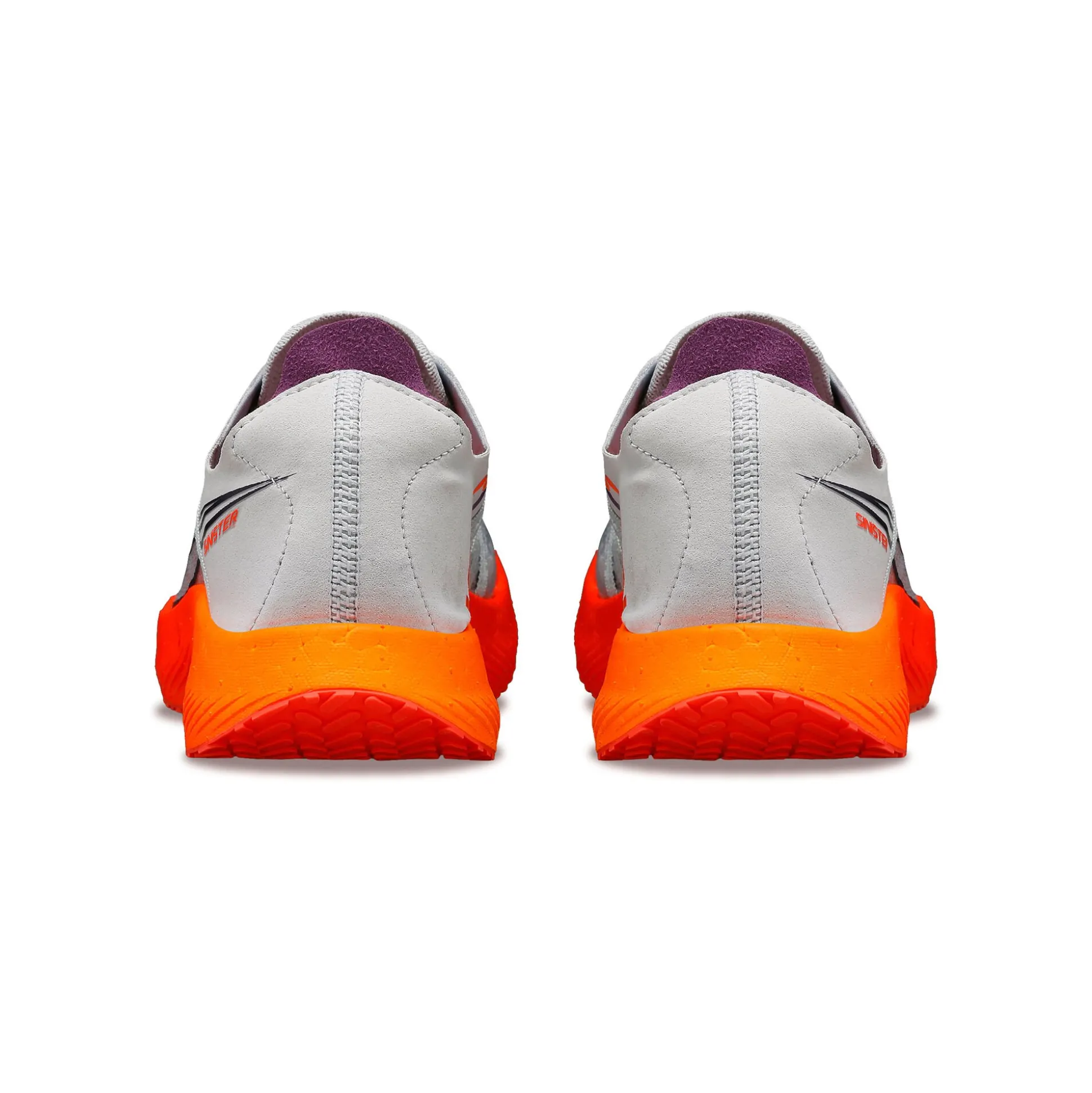 Best Sale Sinister Competition Running Shoe Women - Lightgrey, Orange Running Shoes