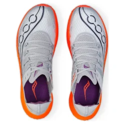 Cheap Sinister Competition Running Shoe Men - White, Orange Running Shoes