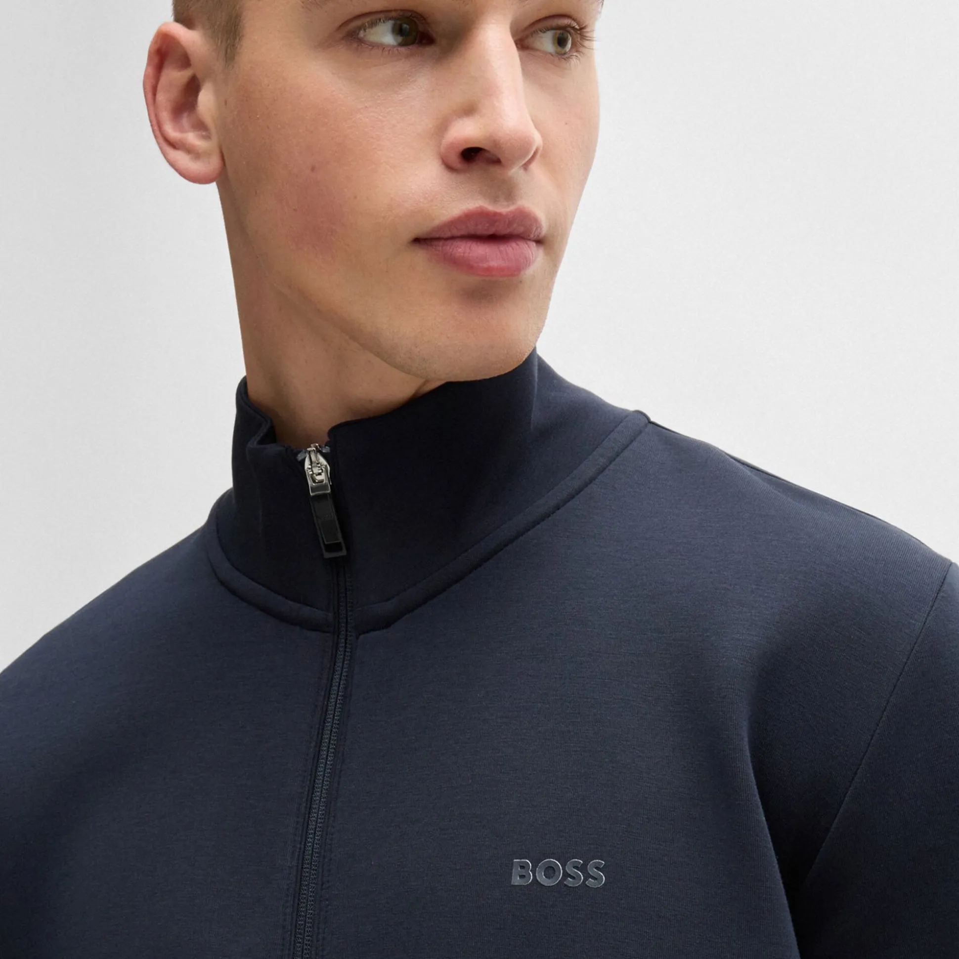 Sale Skaz Zip Hoodie Men - Dark Blue Jackets