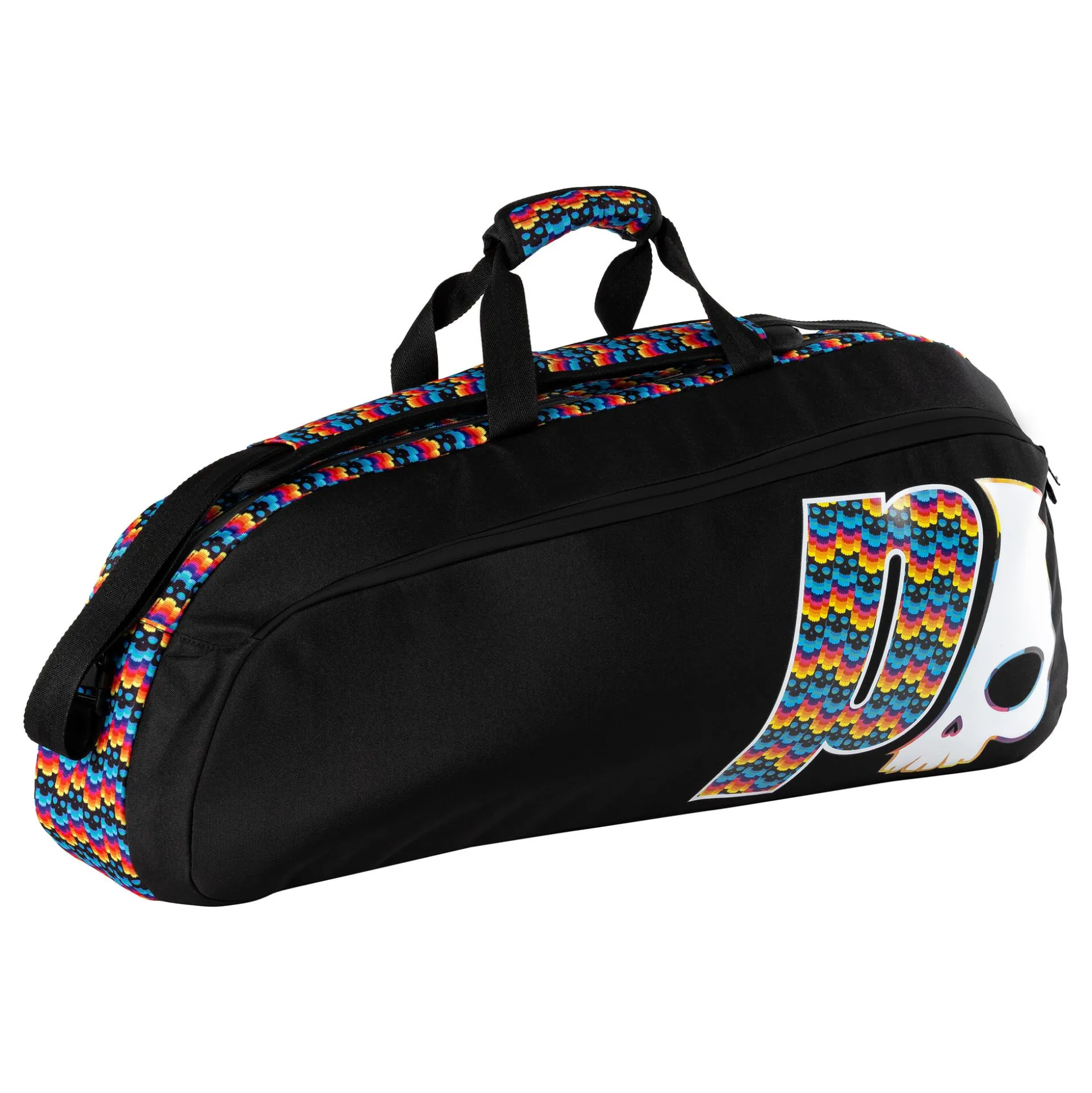 Hot Skulls Racket Bag 3 Pack - Black Racket Bags