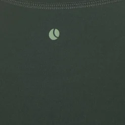 Clearance Sleek Slim T-Shirt Women - Dark Green Shirts