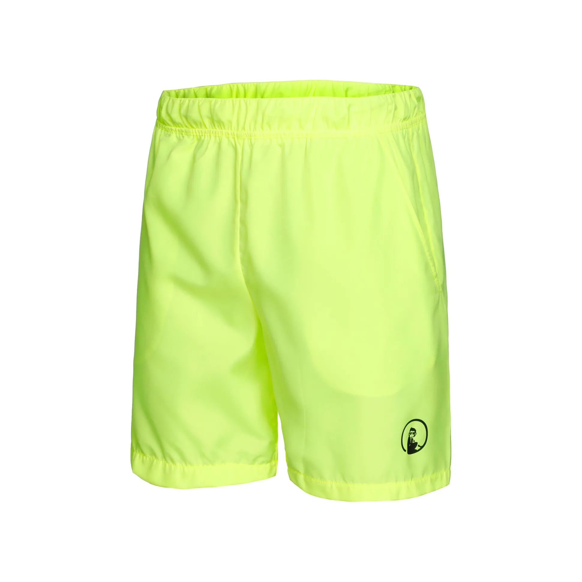 Cheap Smash Shorts Men - Neon Yellow, Black Shorts