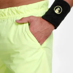 Cheap Smash Shorts Men - Neon Yellow, Black Shorts