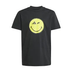 Fashion Smileyworld Graphic T-Shirt Kids - Black, Yellow Shirts