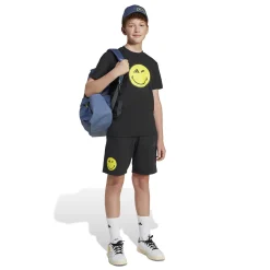 Fashion Smileyworld Graphic T-Shirt Kids - Black, Yellow Shirts
