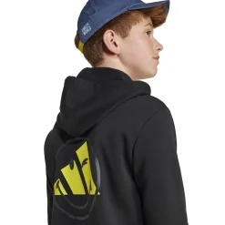 Shop Smileyworld Hoody Kids - Black, Yellow Hoodies & Sweaters